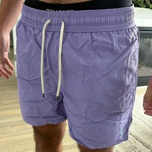 Polo Ralph Lauren Men's Purple Swim Trunks